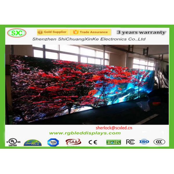 Ultra Slim Smd 3528 LED Monitor de pantalla de aluminio fundido a presión P10 Alto brillo 640mm X 640mm