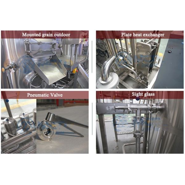 Commercial Craft Beer Brewing 500L House Micro Brewery System