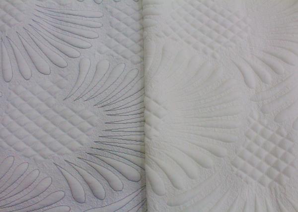 Customized Pillow Simmons Mattress Quilting Fabric Knitted Jacquard Yarn Dyed Latex