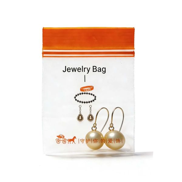 PE Self-Sealing Resealable Transparent Plastic Food Sealed Packaging Bag Jewelry Storage Waterproof Customizable