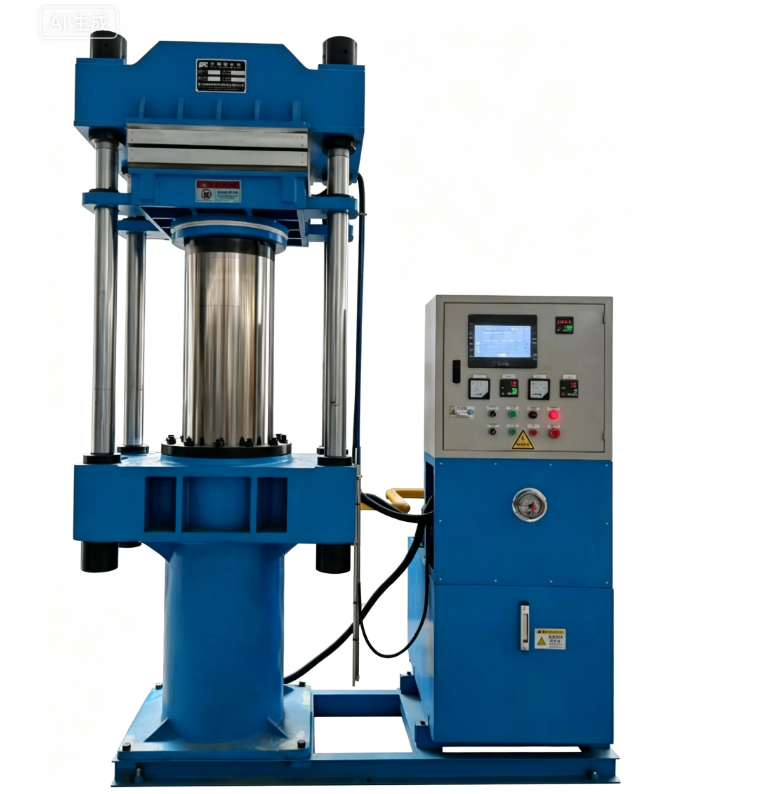 Factory Direct Sale Carbon Fiber Vulcanizing Press , Carbon Fiber Hot Press Molding Machine