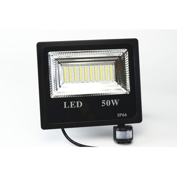 Waterproof LED PIR Floodlight 50W 5000 Lumen Motion Sensor Light IP66