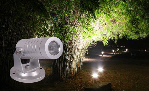 3 Watt 12 Volt Garden LED Landscape Light / Outdoor Garden Stake Light 60° Beam Angle