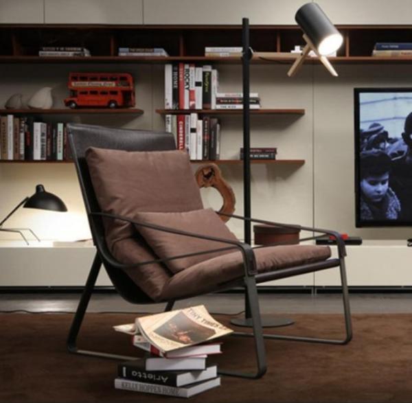 Modern Space Saving Furniture Outdoor Lounge Chair Leather Sofa Recliner For Living Room