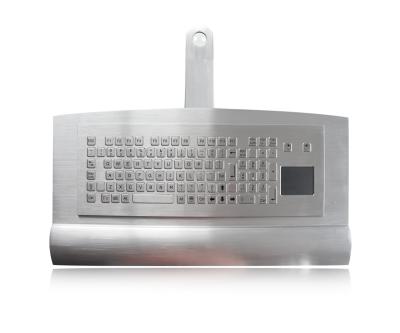 IP68 Dynamic Vandal Proof Industrial Keyboard with 103 Keys & Touchpad