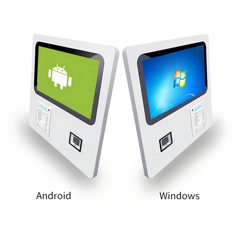 32 Capacitive Restaurant Self Service Kiosk Self Ordering OEM