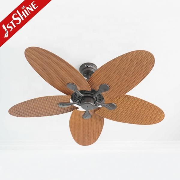 35W Potência 5 ABS Leaf 5 Velocidades Controle remoto Ventilador de teto estilo antigo