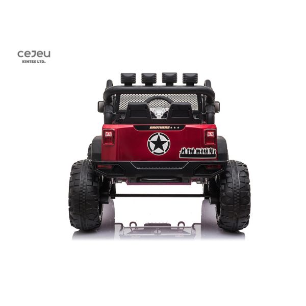 12v Kids Spring Suspension Ride On Truck 123*88*80 CM With EVA Wheel