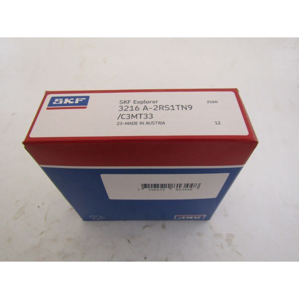 SKF Angular Contact Ball Bearing Double Row 3214A-2RS1TN9C3W33 For Speed Reducer
