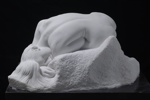 Stone Classic nude lady statue abstract marble sculpture ,China stone carving Sculpture supplier