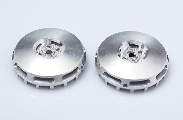 Precision Machined RC Airplane Parts Steel Material With Zinc Plating