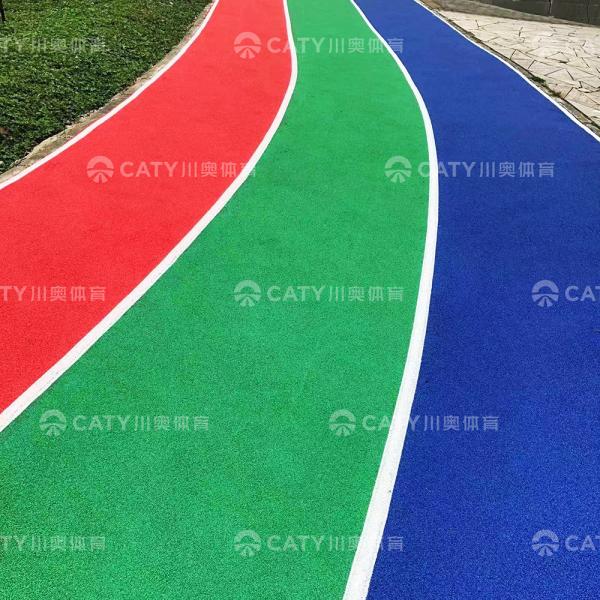 Eco Friendly EPDM Rubber Granules for City Greenway Outdoor Fitness Trail Urban Park