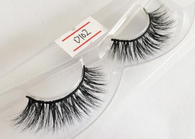 Real 3D Mink Long Lasting False Eyelashes Lightweight With Custom Eyelash Box