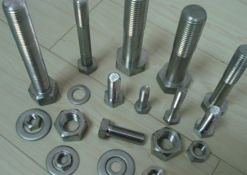 ASTM A453 Grade 660 Stainless Steel Hex Bolts Full Partial Thread DIN933 DIN931