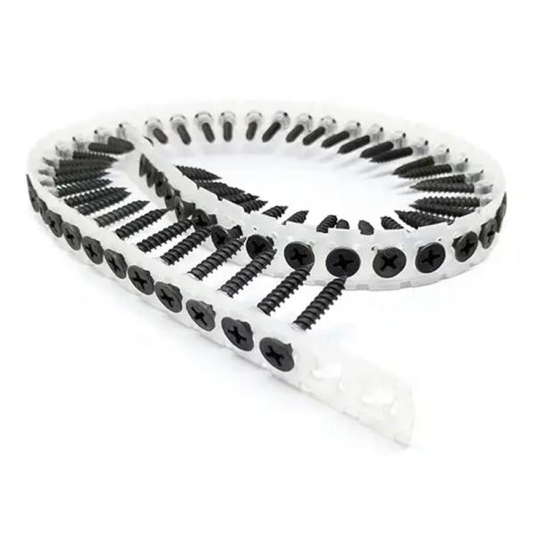 Strong Carbon Steel Drywall Screw with Sharp Point Rust Resistant Finish Coarse Thread