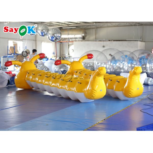 Inflatable Animal Balloons 6m Funny Carnival Decoration Inflatable Caterpillar For Team Building Games