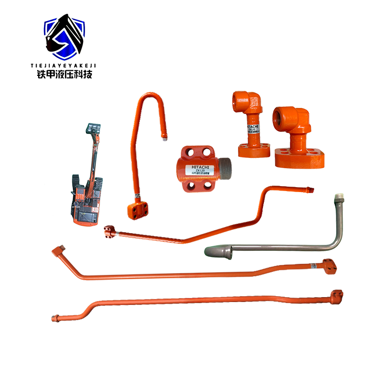 Steel HITACHI 120 Excavator Hydraulic Cylinder Tube 0409016 0409017 For Arm