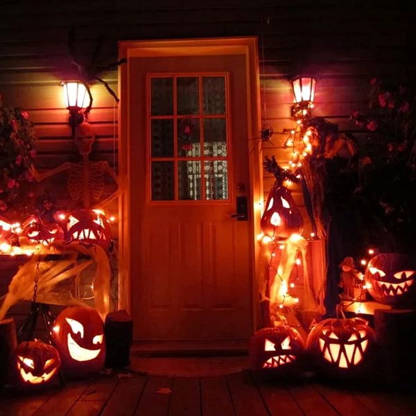 Waterproof 60m Solar Christmas String Lights 600 LED Outdoor Cold White