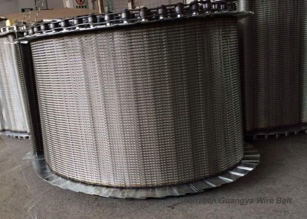 Tratamento quente ISO9001 resistente aos ácidos da correia transportadora da fornalha do fio de Sprial