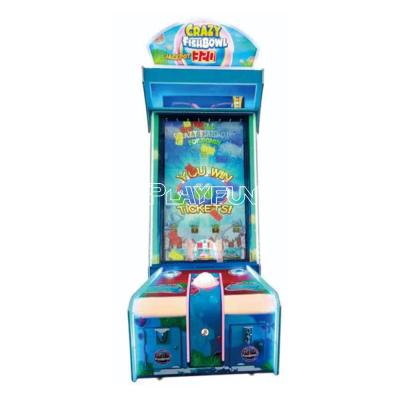 Playfun Coin Operated Game Big Monitor Crazy Fishbowl Arcade Video Ticket Redemption Game Machine para diversão
