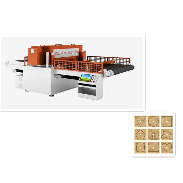 Shoe Upper  Automatic Leather Cutting Machine / Leather Processing Equipment