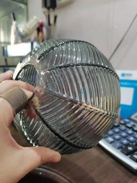 Luxury Bedroom Lamp Decor Luminaire Nordic Modern Leaf Glass Pendant Light(WH-GP-172)