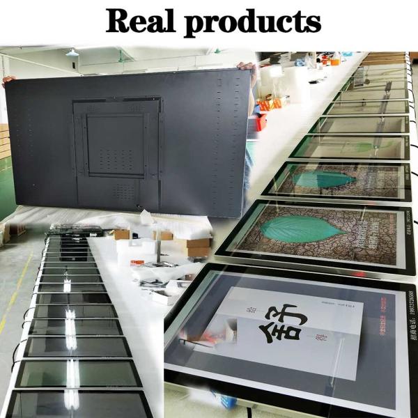 49 Inch Touchable Wall Mounted Digital Signage Lcd Display Mall Android System Panels