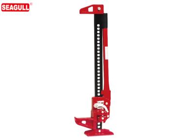 Red Painting Mechanical Lifting Jacks , JJ048 4WD Car 48 Inch Farm Jack