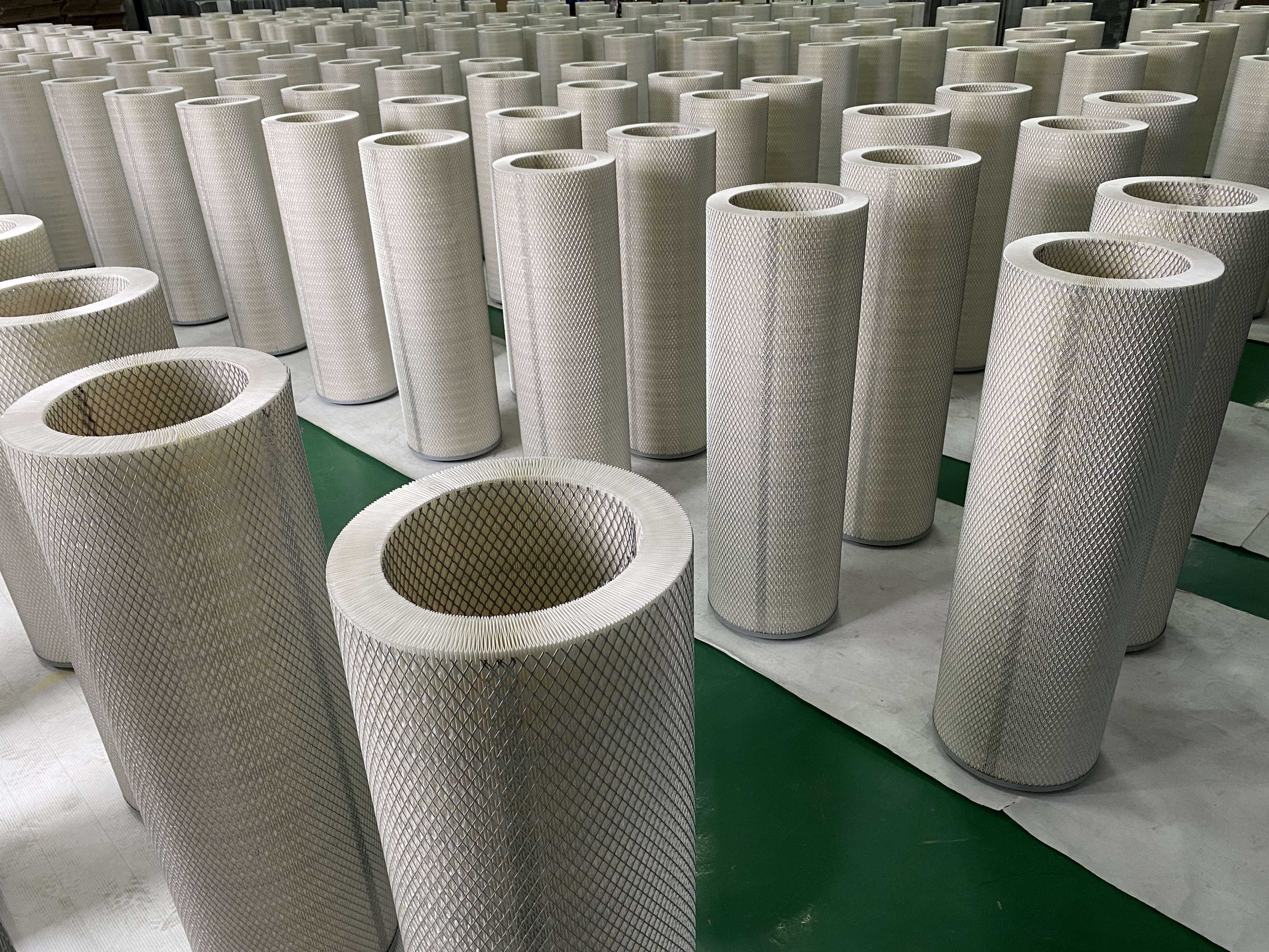 средства массовой информации 2μM Spunbond проветривают фильтр входа компрессора для фармацевтического производства