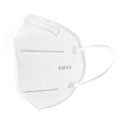 KN95 Disposable Protective Face Mask  , Anti Pollution Non Woven Fabric Mask