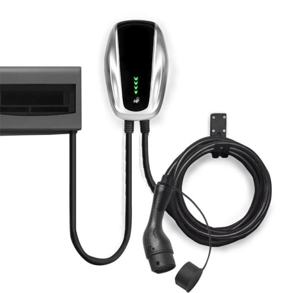 tipo de 32A 7kw - IEC de carregamento 62196 do ponto do carro elétrico de 2 carregadores