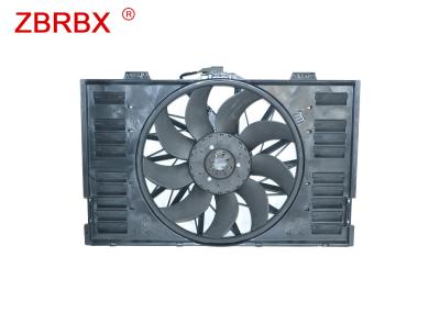 Black Engine Radiator Fan , Long Lasting Performance Cooling Fan Assembly