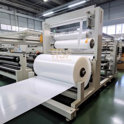 RoHS Translucent White Mono Oriented Polypropylene MOPP Films For Tapes Labels