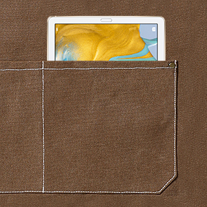 Gardening Work Garden Tools Storage Aprons Waterdrop Resistant Cotton Canvas Cross Back Adjustable Apron