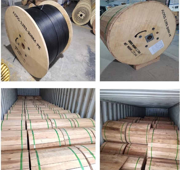 2-144f GYTA Алюминиевый бронированный наружный подземный оптический кабель для связи