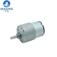 Moteur à engrenages CC à couple élevé de 37 mm 12 V Sens de rotation CW/CCW 10 tr/min pour berceau de bébé