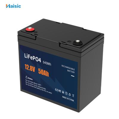Bateria do fosfato do ferro do lítio do OEM 12v 50ah para rv Marine Scooter