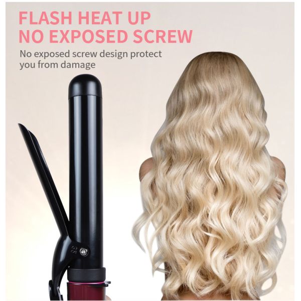 Инструмент волос MeStar горячий, утюг турмалина керамический завивая с дисплеем СИД