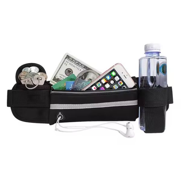 Outdoor Neoprene Waterproof Hiking Cycling Running Belt Waist Bag Customized Color