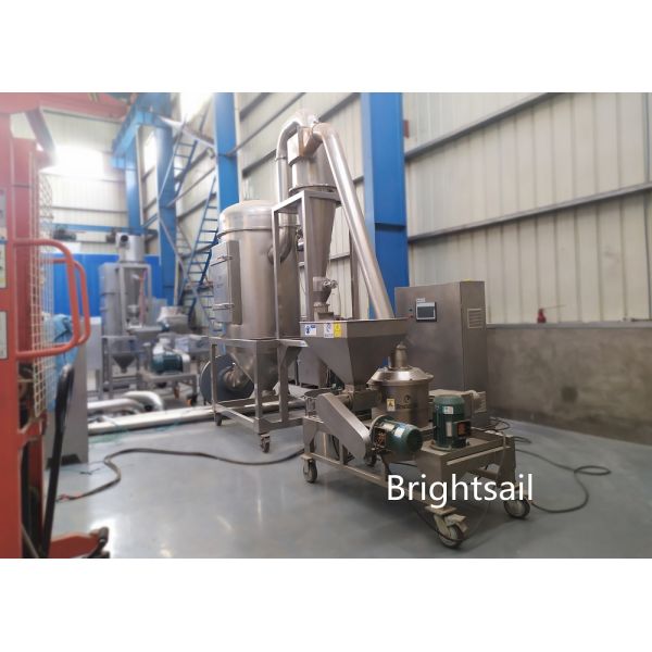 Superfine Powder Air Classifying Mill 20 To 1800kg Per Hr Capacity Foodstuf Industry