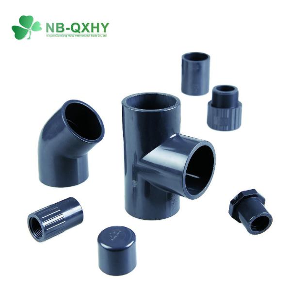 UPVC Fittings DIN Plastic Tube Elbow Pn10 Pn16 DIN Pipe Fitting for Outdoor or Underground