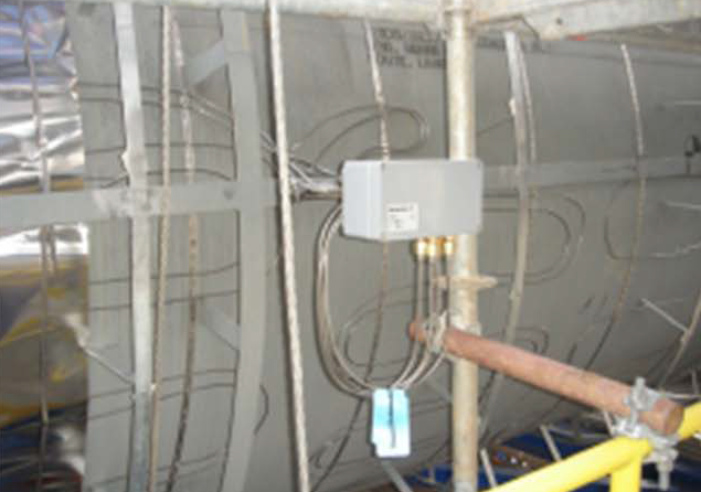 Roll On To Roll Off  Wharf Area Edible Oil Electric Heat Tracing 25KW