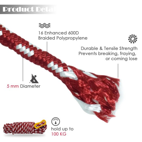 Reflective Cord 13 Feet Outdoor Camping Accessories Rope