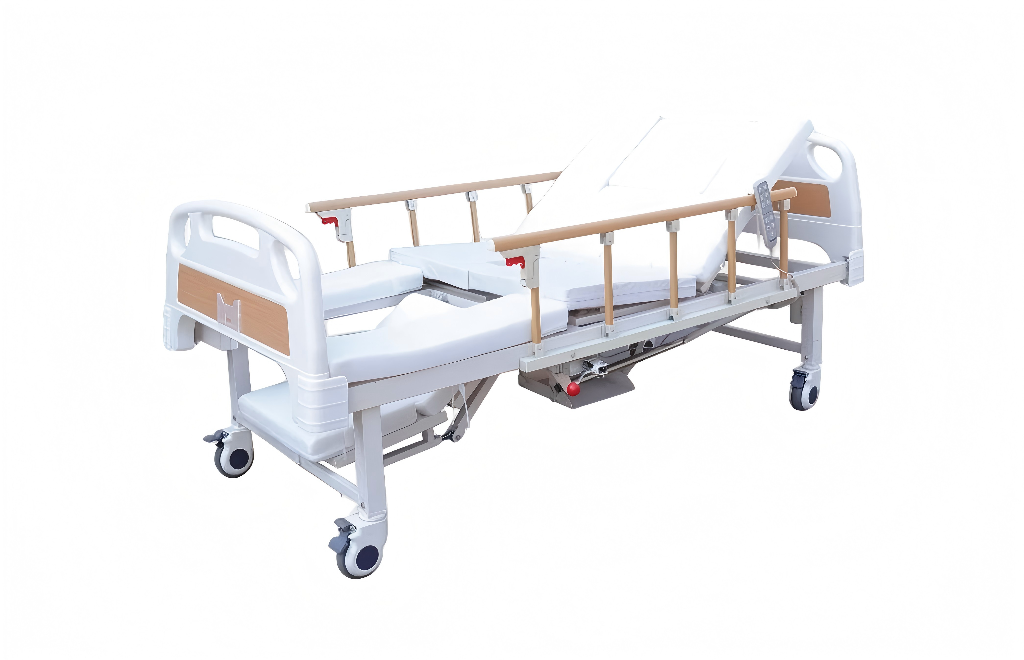 Wide-Body Electric Turning Care Bed with Low Height & Mid-Curve Adjustment - F1