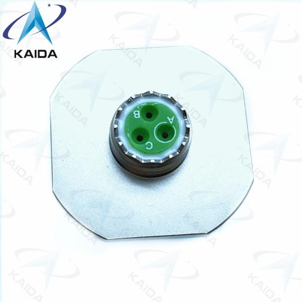 Tamanho de concha 09 MIL-DTL-38999 Série 1 3 Pins Machos Mil 38999 Conectores Circulares Jam Nut
