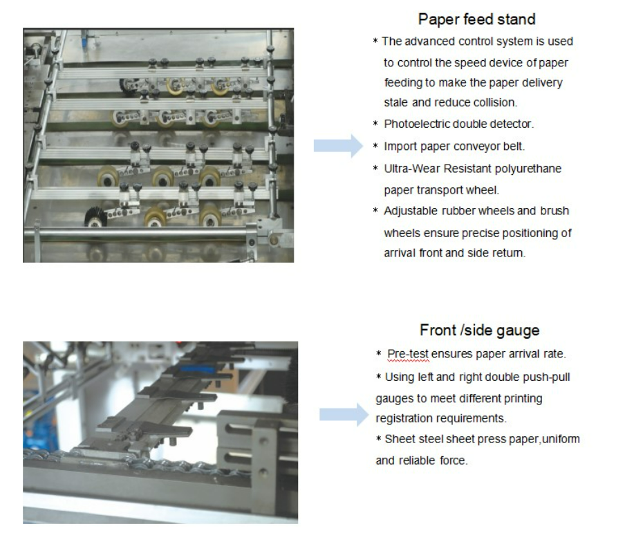 1550 mm Max. Altura do monte Máquina de corte de roda de impressão de alta definição para corte