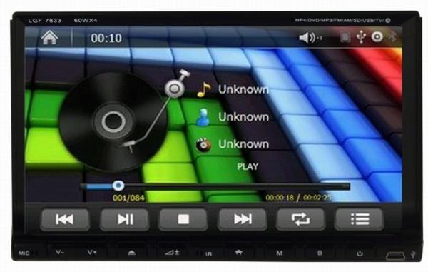 Ouchuangbo car multimedia for Universal car DVD with radio gps TV bluetooth OCB-2621