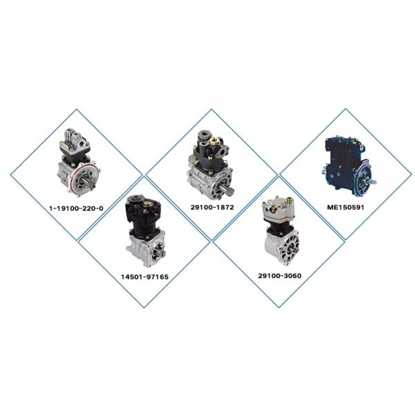 Engine Air Brake Compressor ME150591 Spare Part for Heavy Duty Vehicles at Made-in-.com