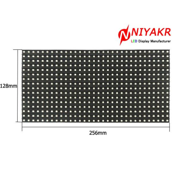 Модуль дисплея СИД полного цвета РГБ СМД П8 на открытом воздухе делает 256С128мм водостойким