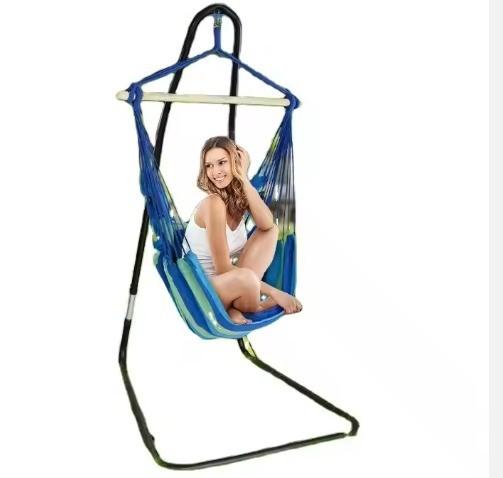 Customized Indoor Swing Chair With Stand Eco-Friendly Easy Maintenance